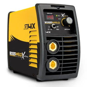 BossWeld welding machine with yellow and black design on a white background