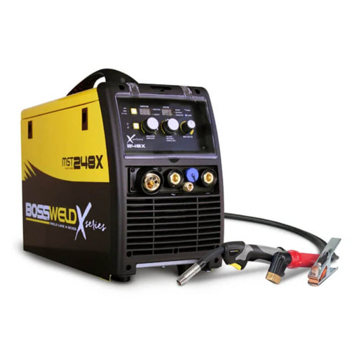 Boss Weld X series welding machine on a white background