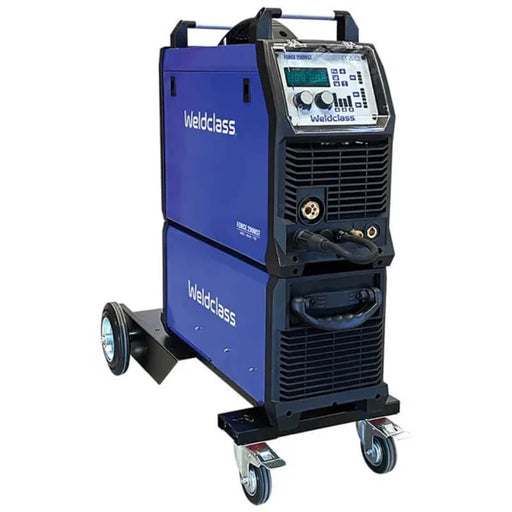 Weldclass welding machine on a white background