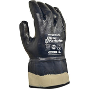 MaxiSafe Blue Knight glove on a white background