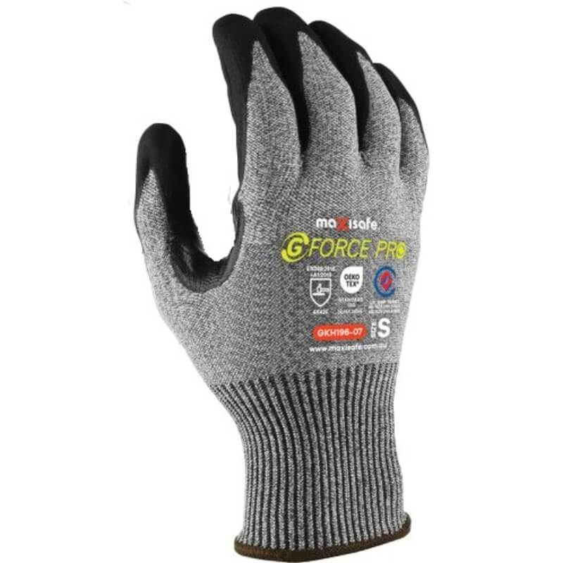 MaxiSafe G-Force Pro cut-resistant glove on a white background