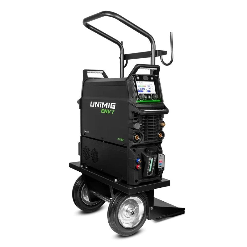 UNIMIG ENVY Bundle: 230 AC/DC Tig Stick Welder, Water Cooler, Trolley ACDC