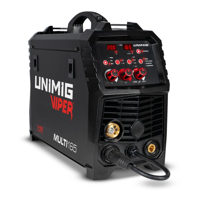 UNIMIG Viper Multi 165 MIG/TIG/Stick Welder