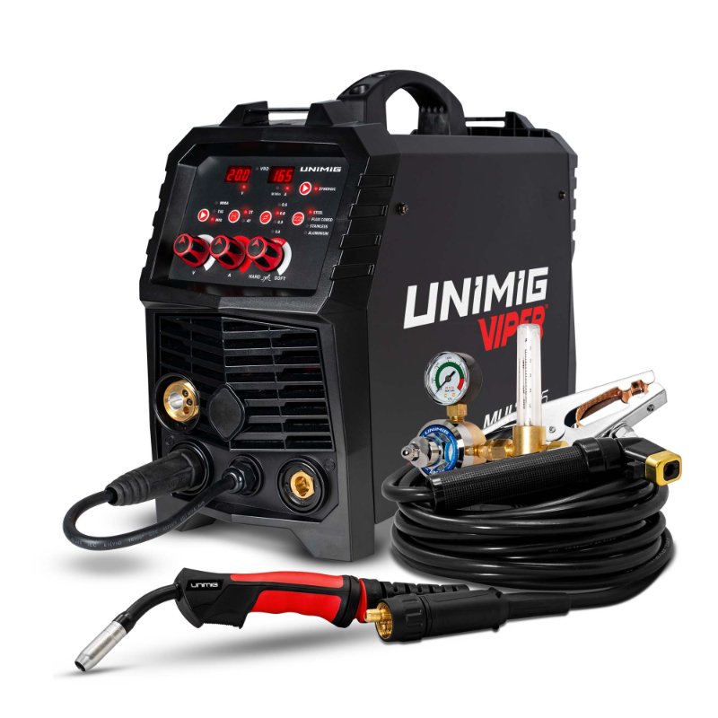 UNIMIG Viper Multi 165 MIG/TIG/Stick Welder
