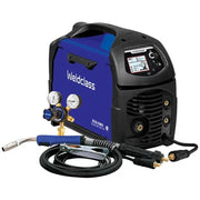 Weldclass welding machine with hoses and nozzles on a white background