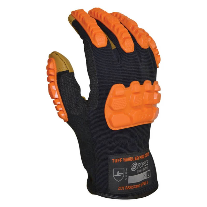 Maxisafe G-Force Tuff Handler Cut 5 Mechanics Gloves – 6 Pairs
